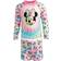 Disney Girl's Minnie Mouse Rash Guard Swim Shorts Set - Pink