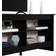 Madesa Cable Management Black TV Bench 180x60cm