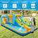 Costway Inflatable Bouncy House with Double Shots & Splash Pool & Water Cannon