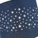 Happy Homewares Stars Decorated Children/Kids Blue Shade 25cm