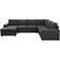 Lilola Home Dakota Dark Gray Sofa 120.5" 6 Seater, 5 Seater