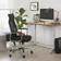 Songmics OBN33BK Black Office Chair 123cm