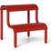 Ferm Living Up Step Poppy Red Seating Stool 36.2cm