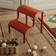 Ferm Living Up Step Poppy Red Seating Stool 36.2cm