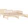 vidaXL 820746 Natural Soffa 193.5cm