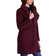 French Connection Teddy Midi Coat - Wine