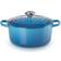 Le Creuset Marseille Blue Signature Cast Iron Round with lid 5.3 L 26 cm