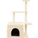 vidaXL Cat Tree with Sisal Scratching Posts 110cm