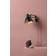 Nordic Living Archi W1 Matt Black/Gold Wall light ∅ 16cm