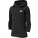 Nike Older Kid's Sportswear Club Pullover Hoodie - Black/White (BV3757-011)