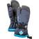 Hestra Jr Gauntlet CZone 3-finger - Dark Navy & Turquoise (32532-290240)