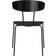 Ferm Living Herman Black Ash Chaise de Cuisine 74cm