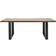 Nordal Vintage Natural/Black Spisebord 200x100cm