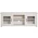 Flash Furniture Hatteras White TV Bench 65x23.6"