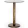 KATHY KUO HOME Sam Modern Classic Bronze Small Table 17.5"