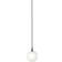 Muuto Rime Opal/Black Pendel ∅ 12cm