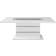 Global Furniture USA D1903DT White Dining Table 42x79"