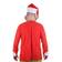 Elope Dr. Seuss The Grinch Santa Costume for Adults