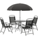 OutSunny 6-Piece 84B-688 Patio Dining Set