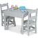 Melissa & Doug Wooden Activity Play Table & Chairs Set