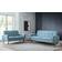 Julian Bowen Monza Blue Sofa 146cm 2 Seater