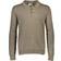 Lindbergh Long Sleeve Knit Polo Shirt - Sand