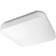 Mauve Square White Ceiling Flush Light 32.2cm