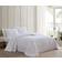 Beatrice Home Fashions Channel Pillow Case White (66x50.8cm)
