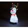 SnowTime Sitting Reindeer with Multi-Coloured Decoration 57.4cm