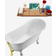 Streamline Claw Foot Bathtub (N342CH-GLD) 160.0z71.9