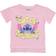 Disney Girl's Lilo & Stitch Boxy Short Sleeve T-shirt & Leggings Set 2-piece - Pink