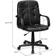 Costway HW60877 Black Office Chair 40"