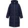 Tommy Hilfiger Women's Sateen Hooded Maxi Down Coat - Blue