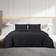 vidaXL 136112 Duvet Cover Black (220x220cm)