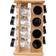 5five Simply Smart Bamboo Spice Carousel 16 Jar