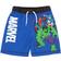 Marvel Kid's Swim Shorts - Blue/White