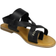 Leather Collection Toe Loop - Black