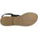 Leather Collection Toe Loop - Black