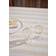 OYOY Striped Dug Hvid, Beige (200x140cm)