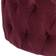Safavieh Charlene Dark Red Pouffe 39.4"