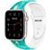 Waloo Soft Silicone Marble Pattern Band for Apple Watch 42/44/45mm