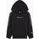 Champion Kid's Tape Insert Light Fleece Hoodie - Black Beauty (306111-KK001)