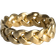 Jane Kønig Big Braided Ring - Gold