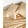 Donna Karan Silk Indulgence Bed Sheet Gold (274.3x233.7)