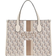 Guess Silvana G Cube Logo Handbag - Cream