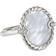 David Yurman Elements Ring - Silver/Mother of Pearl/Diamonds