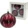 Thuringian Set Of 3 Silver Crown Christmas Decoration 3pcs