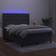 vidaXL Box Spring Mattress with LED Cama Continental