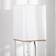 Homcom Modern White/Brown Lampada da Terra 159cm