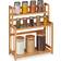 Relaxdays Bamboo 3-Tier Spice Rack